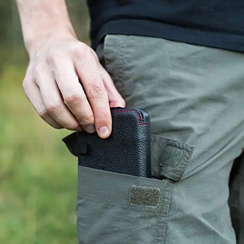 Survival Frog QuadraPro Solar Charger Power Bank - 5.5W 4-Panel Portable Wireless Phone Charger - Compatible with iPhone, Android, 2 USB Port, Flashlight, Magnetic Case, Hanging Loops - Battery Backup 9