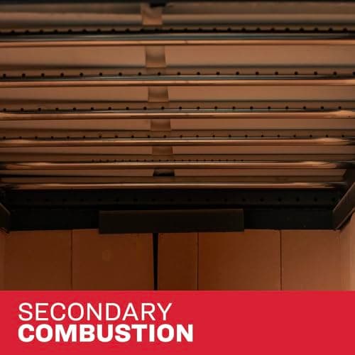 Ashely AW3200E-P 3,200 Sq. Ft. EPA Certified Pedestal Wood Burning Stove with Blower 13