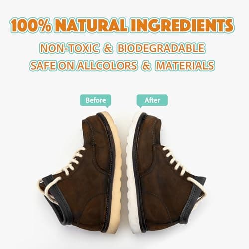 COZGO White Shoe Polish for Sneaker, Scuff Cover Shoe Whitener Whiteness on White Shoe Sneaker Leather Canvas, Mesh, Tennis, PU, Fabric, Foam and Rubber 5