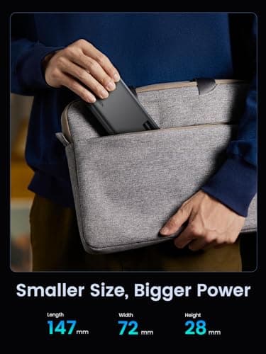 UGREEN Power Bank, 20000mAh 22.5W Portable Charger USB C Input&Output PD 3.0 Fast Charging Battery Pack with Digital Display for iPhone 16/15/14/13, Galaxy S24/S23, Pixel 8, ipad, LG, etc 6