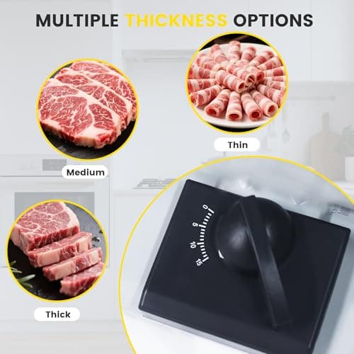 Electric Meat Slicer, 200w Professional Deli Meat Slicer Machine For Home With 2 Removable 7.5" Stainless Steel Blades And Stainless Steel Tray, Meat Cutter Suitable For Cutting Meat, Cheese, Bread 7