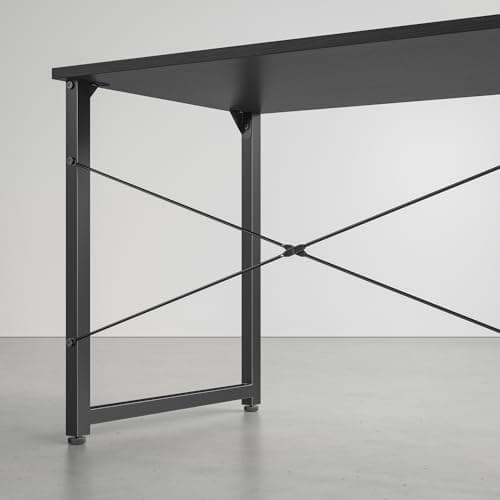 Cubiker Computer Desk, 32 inch Small Home Office Desk for Small Spaces, Modern Simple Style for Home, Office, Classic Black 5