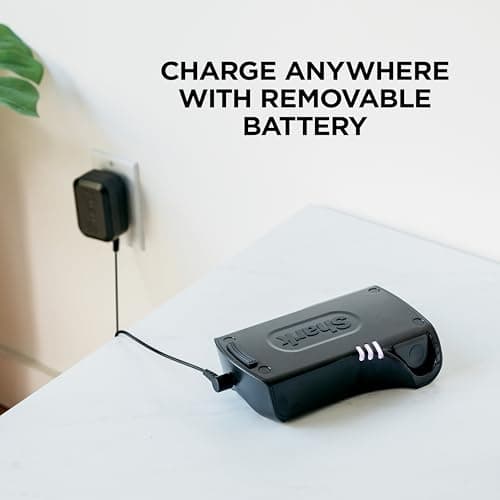 Shark Cordless Vacuum Cleaner with HEPA Filter, Lightweight, Portable, Rechargeable, Powerful Pet Hair Pickup, Removable Handheld, Crevice Tool, Dusting Brush, 50-min Runtime, Blue, IZ363HT 8