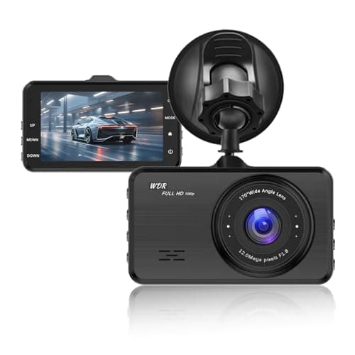 Ultra HD 1080P Dash Camera, 1440P HDR Car Camera with Free 32GB Memory Card, IPS Display, Night Vision, WDR, Ultra Wide Angle Lens, Loop Recording, G Sensor Emergency Recording