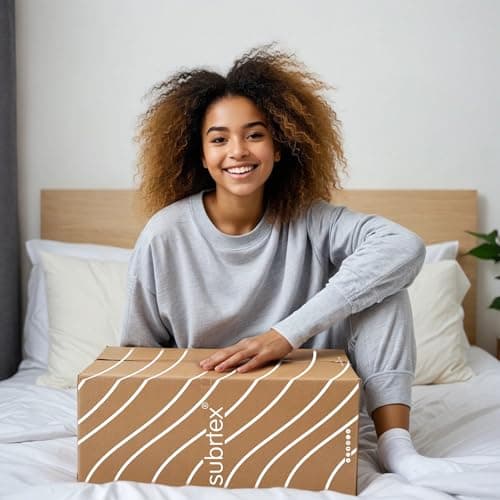 Subrtex Mattress Topper Twin XL, 3 Inch Gel Memory Foam Mattress Topper College Dorm Ventilated Soft Mattress Pad, Bed Topper, CertiPUR-US Certified 6