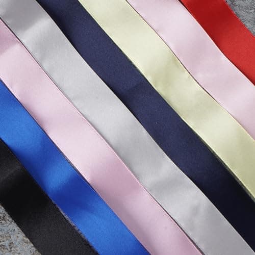 Chenkou Craft Solid Satin Ribbon Ribbons Assorted 40 Yards Craft Bow Party Decoration Packing Ribbons (Mix, 1"(25mm)) 8