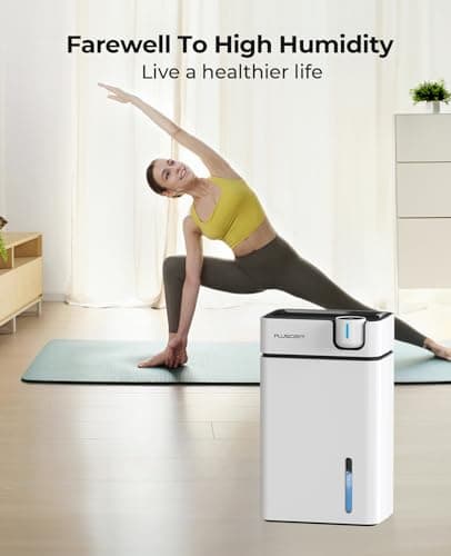 Dehumidifier, PLUSCENT Dehumidifiers for Home with Drain Hose, 1000 sq.ft Dehumidifier for Basement Bathroom Bedroom and Closet, with 88 OZ Water Tank 9