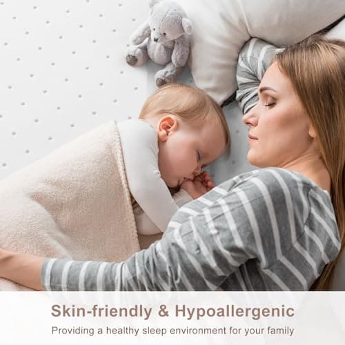 Firm Mattress Topper Twin XL Size, 3 Inch Bed Topper for Twin XL Size Bed, Mattress Pad for Body Support & Pressure Relief, Ventilated Design, CertiPUR-US Certified 6