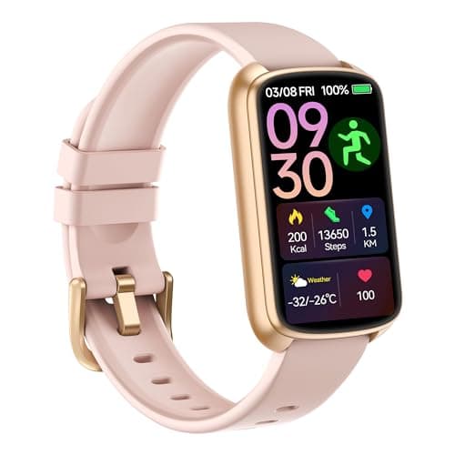 Fitness Tracker, Smart Watch for Women Men with 24/7 Heart Rate/Blood Pressure/Blood Oxygen Monitor,Sleep Tracker,Step & Calorie Counter, IP68 Waterproof Fitness Watches Compatible with Android&iPhone