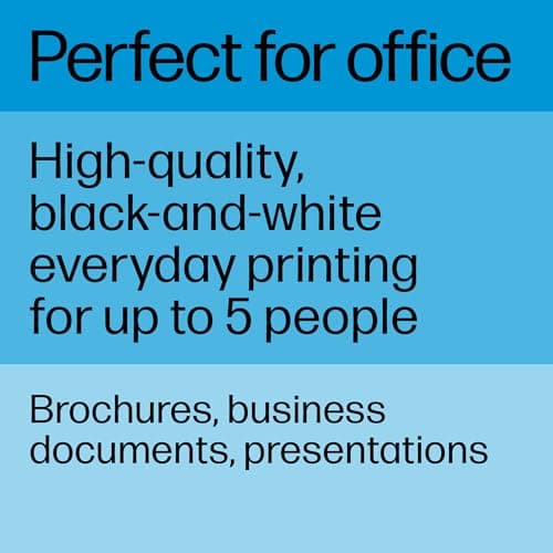 HP LaserJet M207dw Laser Wireless Printer, Black and White, Duplex, Best-for-Office 7
