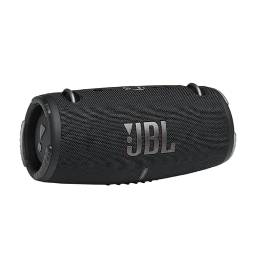JBL Xtreme 3 - Portable Bluetooth Speaker, Powerful Sound and Deep Bass, IP67 Waterproof, 15 Hours of Playtime, Powerbank, PartyBoost for Multi-speaker Pairing (Black)