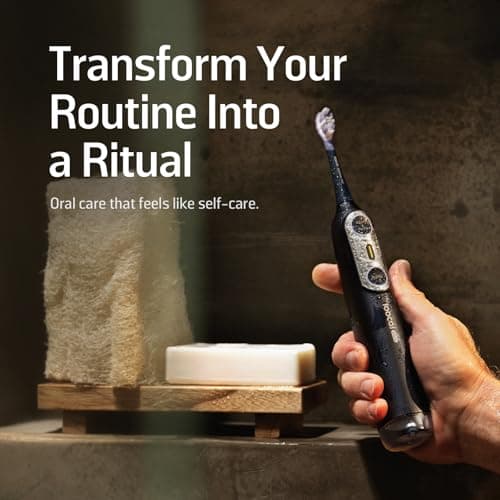 Soocas NEOS II Ultra – Electric Toothbrush with Water Flosser Combo, 3-in-1: Flosses, Vibrates and Oscillates, Flossing Toothbrush for Adults, Cordless Water Flosser for Travel, Midnight Blue 7