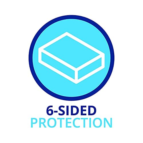 RV 6 Sided Zippered Mattress Protector with Secure Locking Zipper for 72x75 RV Short King. Creates a Natural Seal Around Your Mattress from Dust, Pet Dander, Pollen, Liquids & More. Oeko-Tex Certified 7