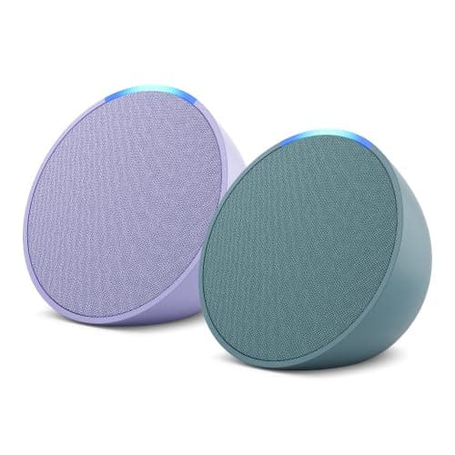 Amazon Echo Pop (newest model), Our smallest speaker, Designed for Alexa+, Fits in any room, Lavender Bloom 10