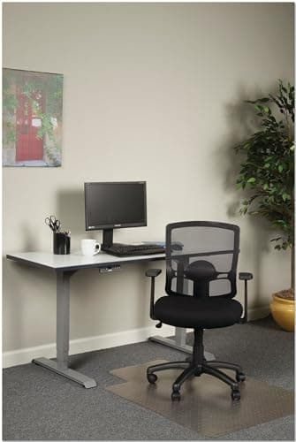 Alera Etros Series Mesh Mid-Back Chair, Supports Up to 275 Lb, 18.03" to 21.96" Seat Height, Black 2