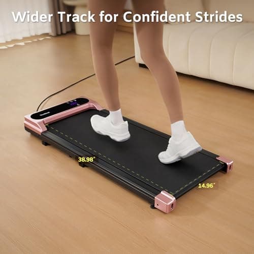 TheNeat Walking Pad, Under Desk Treadmill, Treadmills for Home & Office, Walking Jogging Running Machine, NeatWalk 5