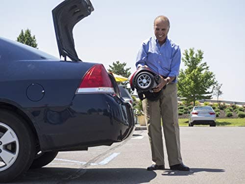 BUZZAROUND EX Extreme 4-Wheel Heavy Duty Long Range Travel Scooter, Red, 18-Inch Seat 7