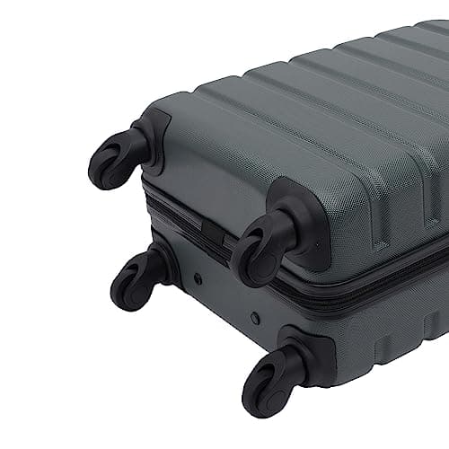 Wrangler 22" Hardside Spinner Carry-On Luggage, Olive 5