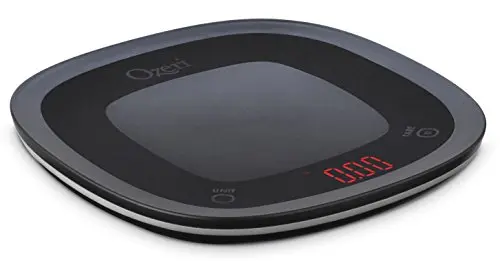 Ozeri Touch Waterproof Digital Kitchen Scale, Washable and Submersible