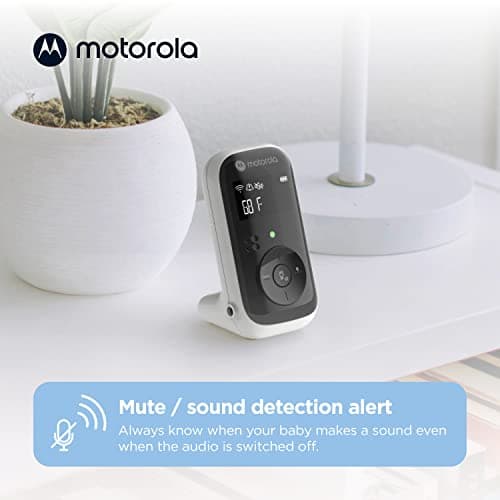 Motorola Nursery Baby Monitor, 1000ft Range PIP11 Audio Only, Nightlight, Lullabies, No WiFi Needed, Portable Parent Unit for Easy Monitoring 5
