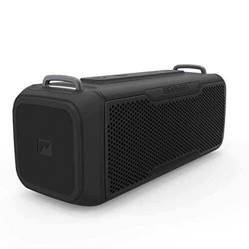 Braven BRV- X/2 - Wireless Bluetooth - Rugged Portable Waterproof Speaker with USB, Black (604203557)