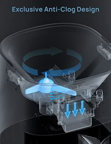 Rellorus Automatic Cat Feeders, 5L/21Cups Cat Food Dispenser for Two Cats, Timed DogFeeder with Double Bowls, 48 Portions 6 Meals Per Day for Cats and Small Dog, Memory Function, 10s Meal Call 8