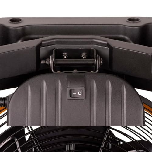 Mule 52000-01 300 lbs. Capacity Hand Truck 5-in-1 Mobile Workshop with Integrated 3-Speed Fan and LED Light 14