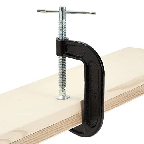 4 Pack Small Heavy Duty C Clamps Set with 4 Inch Jaw Opening for Woodworking, Welding, Automotive, Carpentry Building 5
