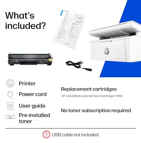 HP Laserjet MFP M140w Wireless Black & White Printer, Print, scan, Copy, Fast speeds, Easy Setup, Mobile Printing, Best-for-Small Teams 7