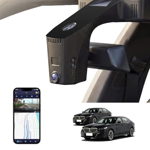 FUVYMYT Single Channel 4K Dash Cam for BMW 5 7 Series 2018-2023 530e 530i 540i M550i 740i 745e 750i M760i Xdrive (G30/G11),Loop Recording,OEM-Style,App & WiFi,64GB Card