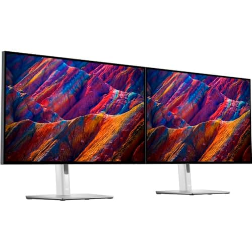JTD U2723QE Dell UltraSharp 27 Inch 4K UHD WLED LCD Monitor Bundle - 1 Year Warranty - Dell Monitor 16:9 with Stand w Mouse Pad 8