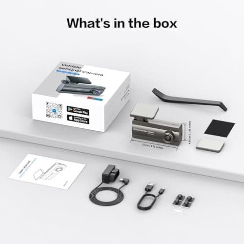 ELYSOO 4G LTE Dash Cam Front Inside, Dual FHD Live-View and Instant Alerts via APP, Cellular Car Camera with 24/7 Parking Mode, IR Night Vision, No Screen, AI Detection dashcam for Cars, GPS 8