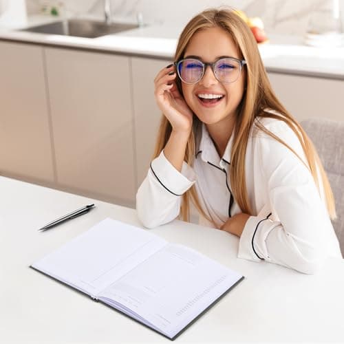 Aesthetic Daily Planner And Notebook With Hourly Schedule - Modern Hardcover To do List Notepad to Easily Organize Your Work Tasks And Appointments - The Perfect Book for School & Office Supplies 6