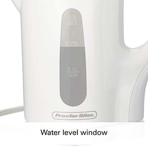 Proctor Silex 41005 Electric Kettle, White, 1 L 7