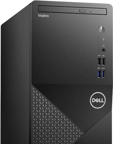 Dell Vostro 3910 Desktop Computer | 12th Gen Intel 4-Core Processor | 16GB DDR4 RAM | 256GB SSD + 1TB HDD | Intel UHD Graphics 730 | WiFi 6 | DVD-RW | Display Port | HDMI | Windows 11 Pro 9