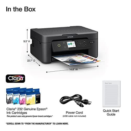Epson Expression Home XP-4200 Wireless Color All-in-One Printer with Scan Copy, Automatic 2-Sided Printing, Borderless Photos and 2.4" Colorfull Display - Black 5