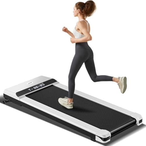 UMAY Walking Pad, Under Desk Treadmill with Remote, SPAX APP and LED Display, 3 in 1 Walking Jogging Running Machine for Home Office