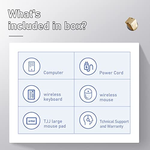 Dell OptiPlex 7040 SFF Desktop Computer PC Intel Quad Core i7-6700 3.20GHz AX200 Built-in WIFI 6 Bluetooth 32GB DDR4 New 1TB NVMe M.2 SSD 2TB HDD HDMI Wireless Keyboard & Mouse Windows11 Pro (Renewed) 8