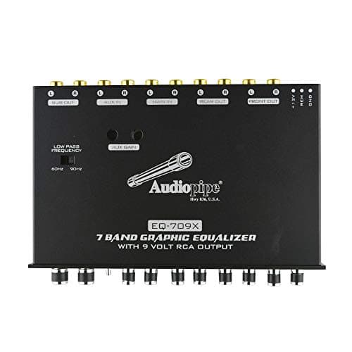 Audiopipe EQ-709X 7-Band Graphic in-Dash Equalizer 5