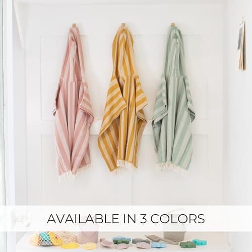 ZICOTO Stylish Hooded Beach Towel for Kids - Extra Soft and Fast Drying Poncho for Toddlers 1-3 Years is Made of Premium Cotton - Perfect Baby Cover Up for Beach Days or Pool and Bath Time Adventures 6