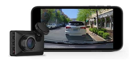 Wearable4U - Garmin Dash Cam X310, Compact 4k Ultra HD Touchscreen Dash Cam with a 140-degree Field of View, Built in Clarity Polarizer, GPS, 2.4" Display, Automatic Recording with Power Bank 5