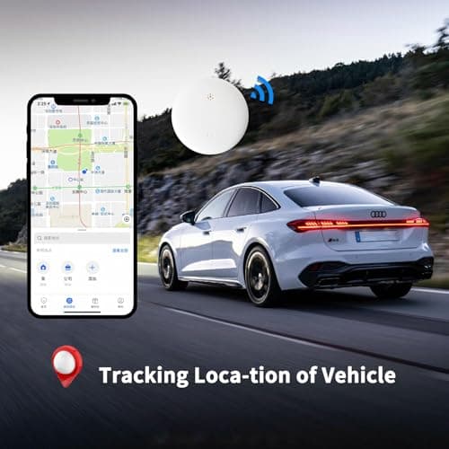 Mini Hidden GPS Tracking Device for Vehicles, Cars etc, Hidden GPS Car Tracking Device with Magnetic Waterproof Case, Running in Apple FIND My, No Extra Monthly fee (Black) 5