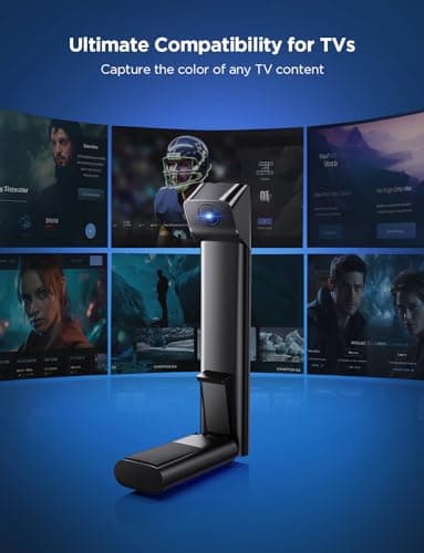 Govee TV Backlight 3 Lite with Fish-Eye Correction Function Sync to 55-65 Inch TVs, 11.8ft RGBICW Wi-Fi LED Strip Lights with Camera, 4 Colors in 1 Lamp Bead, Voice and APP Control, Adapter 6