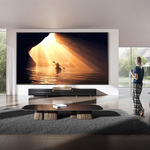 Hisense L9Q Ultra Short Throw Triple Laser Projector, 4K UHD, 5,000 Lumens, 5000:1 Contrast, 80” - 200”, Dolby Vision & Atmos, IMAX Enhanced, Google TV, Pantone Validated, Tuned by Devialet 13