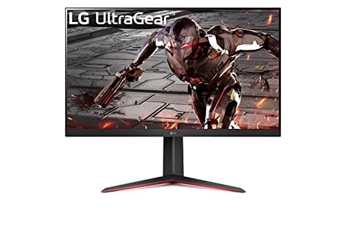 LG 32GN650-B Ultragear Gaming Monitor 32-Inch QHD (2560 x 1440) Display 165Hz Refresh Rate 1ms MBR HDR 10 sRGB 95% Color Gamut AMD FreeSync - Black