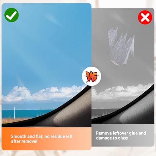 3 Pcs Electrostatic Sticker Mounting Dash Cam 6 Pcs Double-Sided Sticker for Windshield Dashcam Car Windshield Electrostatic Film Reusable Weatherproof Electrostatic Stickers 5