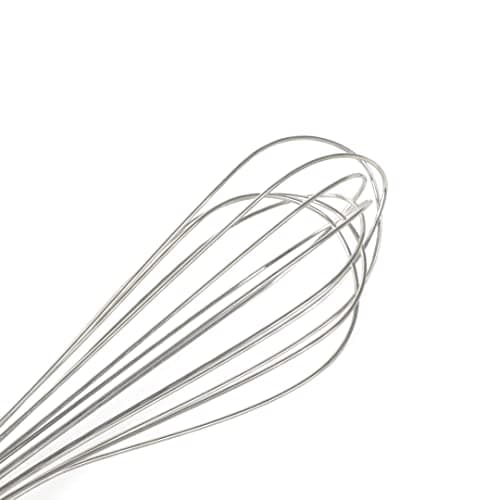 Martha Stewart Richburn 8.5-Inch Stainless Steel Balloon Whisk – Satin Finish, Durable Kitchen Whisk for Mixing, Beating, and Whipping 6