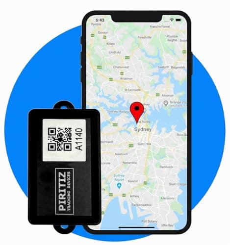 PIRITIZ GPS Tracker for Cars & Vehicles – 5-Year Battery, No Contract, Wireless Waterproof Car Tracker for Theft Prevention & Vehicle Security | Hidden | No Wiring Required