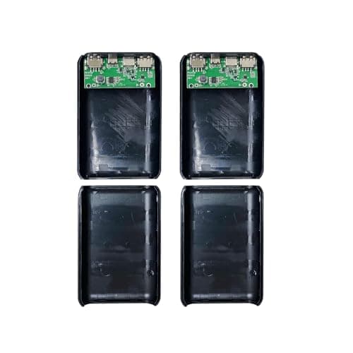 Bistook DIY Powerbank USB c kit,Battery Pack Kit - Battery-Free, 10W Mainboard, 3X 18650/3X 21700 - Portable Charger for Smartphones