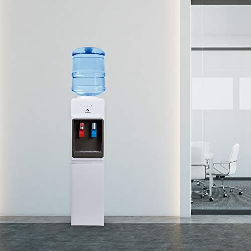 Avalon Top Loading Water Cooler Dispenser - Hot & Cold Water, Child Safety Lock, Innovative Slim Design, Holds 3 or 5 Gallon Bottles - UL Listed 6